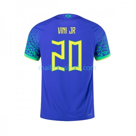 Maillot de Foot Brésil Vinicius Junior 20 Extérieur Coupe du monde 2022